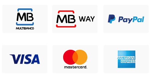 métodos de pagamento multibanco mbway visa mastercard american express paypal